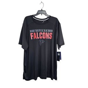 Fanatics Falcons Black Tee Shirt Men's‎ Size 2XL NWT